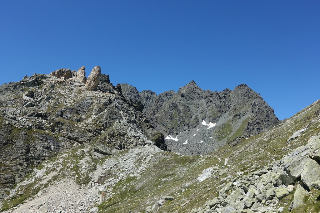 Grande-Dixence, La Barma, Col des Roux, Cabane de Prafleuri (02.07.2022)