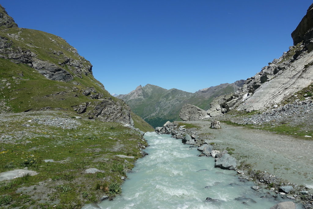 Grande-Dixence, La Barma, Col des Roux, Cabane de Prafleuri (02.07.2022)