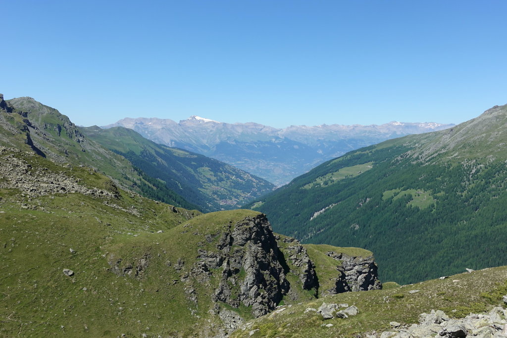 Grande-Dixence, La Barma, Col des Roux, Cabane de Prafleuri (02.07.2022)