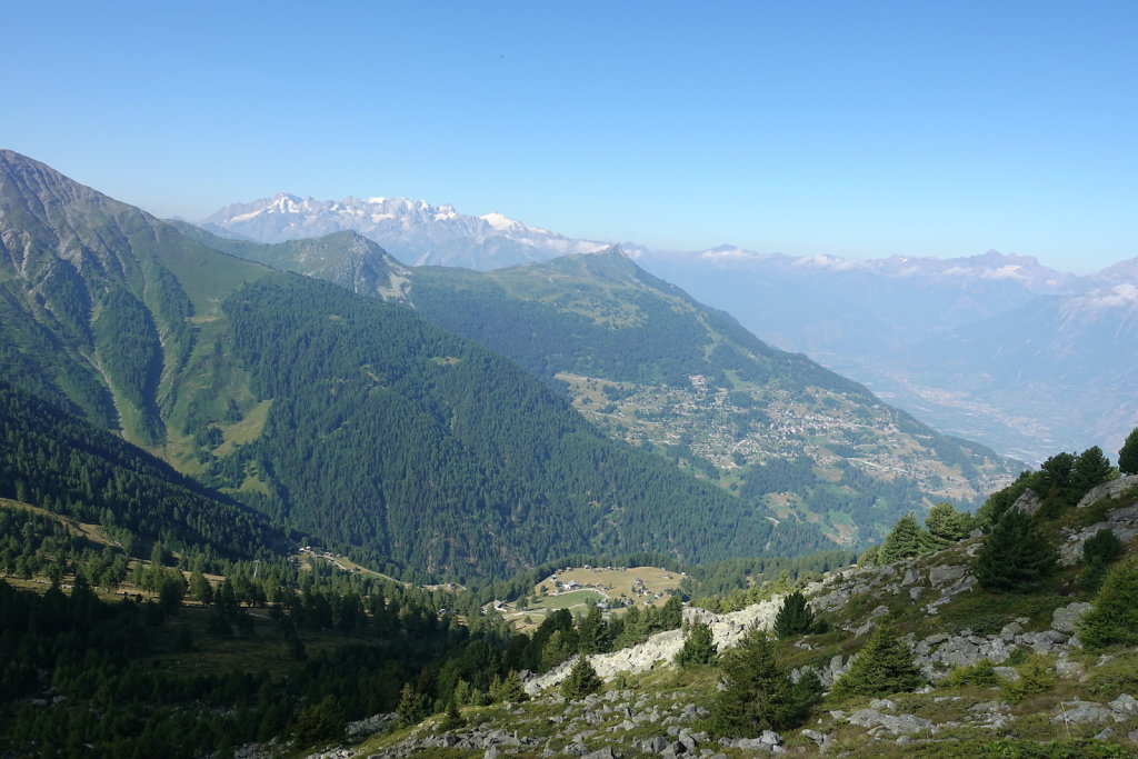 Tracouet, Dent de Nendaz, Pointe de Balavaux, Le Basso, Cabane de Balavaux (24.07.2022)