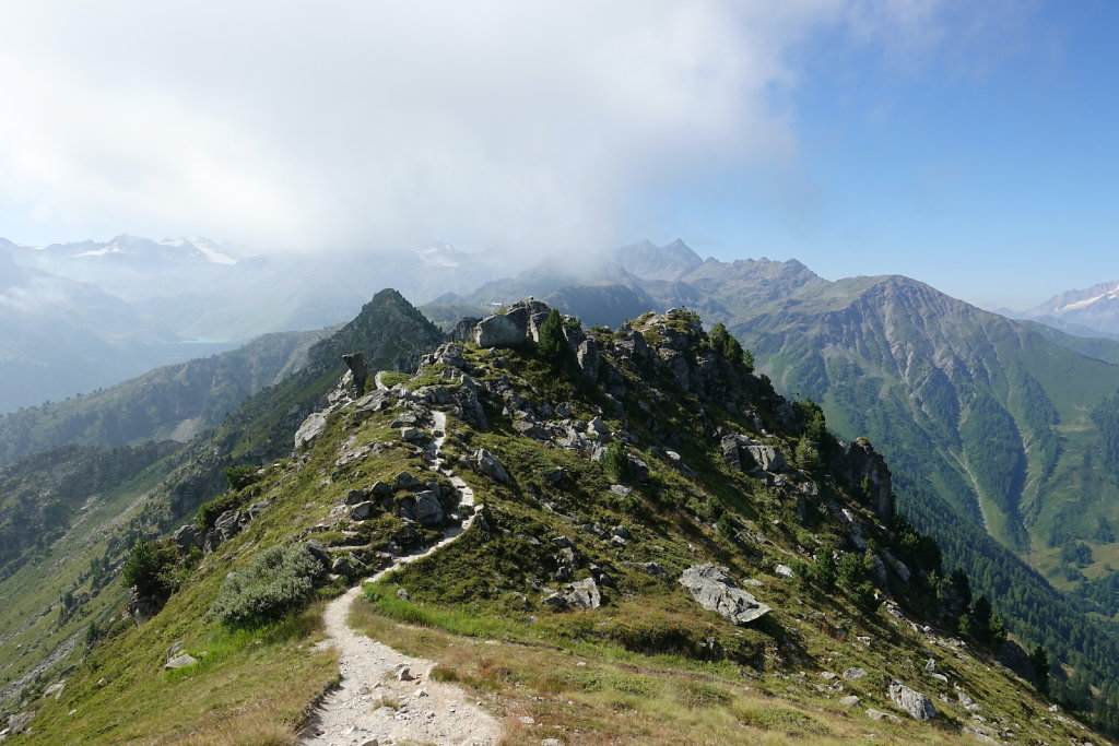 Tracouet, Dent de Nendaz, Pointe de Balavaux, Le Basso, Cabane de Balavaux (24.07.2022)