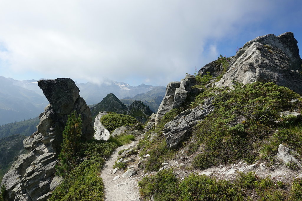 Tracouet, Dent de Nendaz, Pointe de Balavaux, Le Basso, Cabane de Balavaux (24.07.2022)