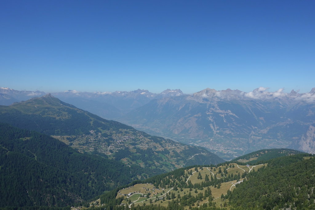 Tracouet, Dent de Nendaz, Pointe de Balavaux, Le Basso, Cabane de Balavaux (24.07.2022)