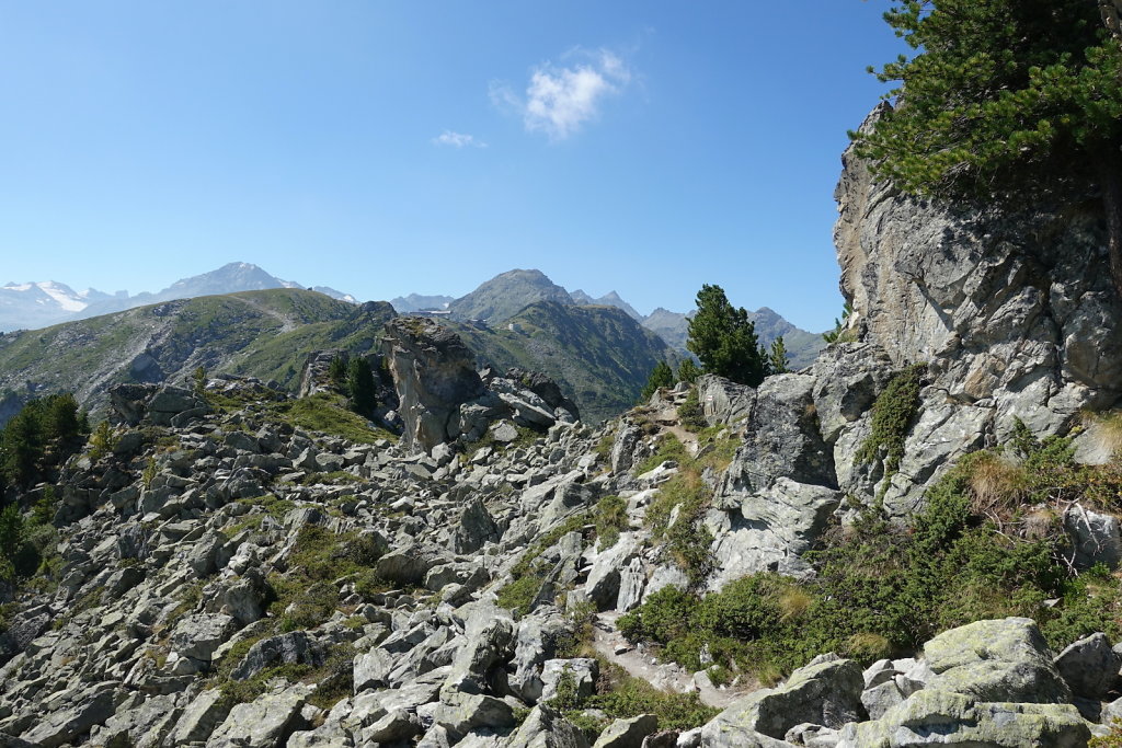 Tracouet, Dent de Nendaz, Pointe de Balavaux, Le Basso, Cabane de Balavaux (24.07.2022)