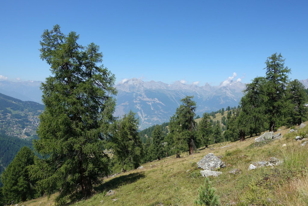 Tracouet, Dent de Nendaz, Pointe de Balavaux, Le Basso, Cabane de Balavaux (24.07.2022)