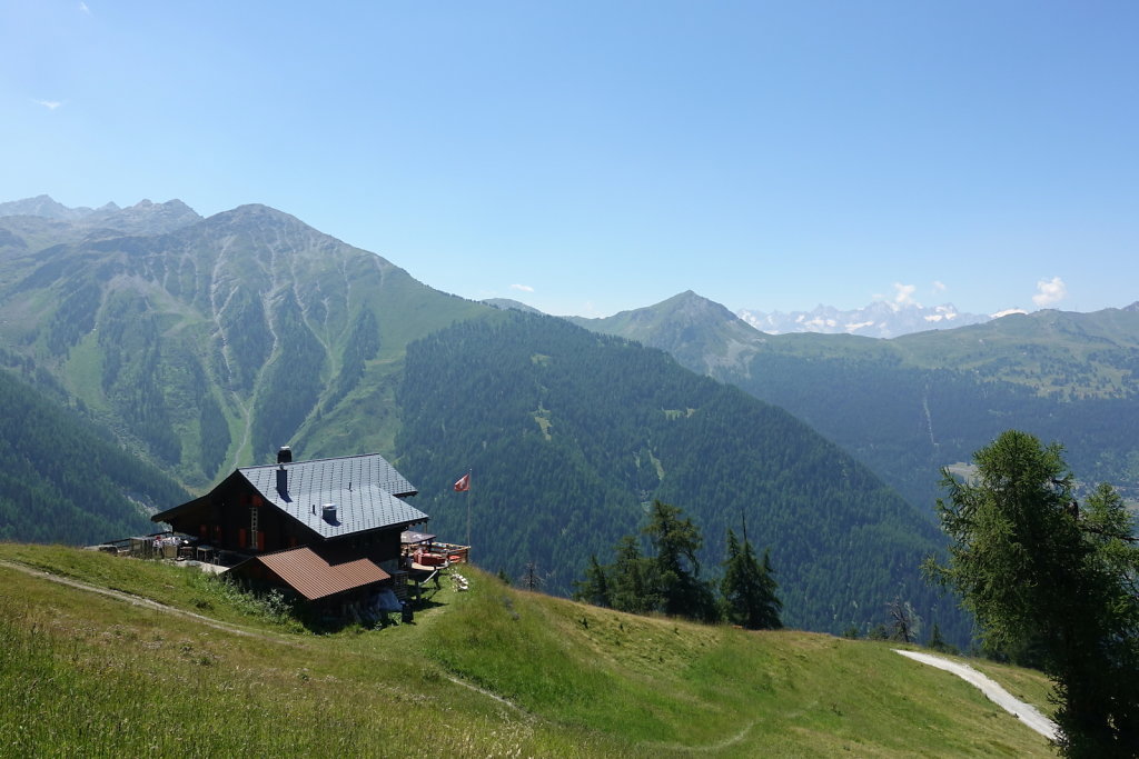 Tracouet, Dent de Nendaz, Pointe de Balavaux, Le Basso, Cabane de Balavaux (24.07.2022)