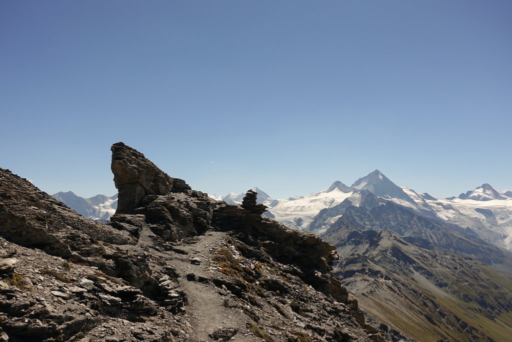 Moiry, Lac des Autannes, Col de Torrent, Sasseneire (13.08.2022)