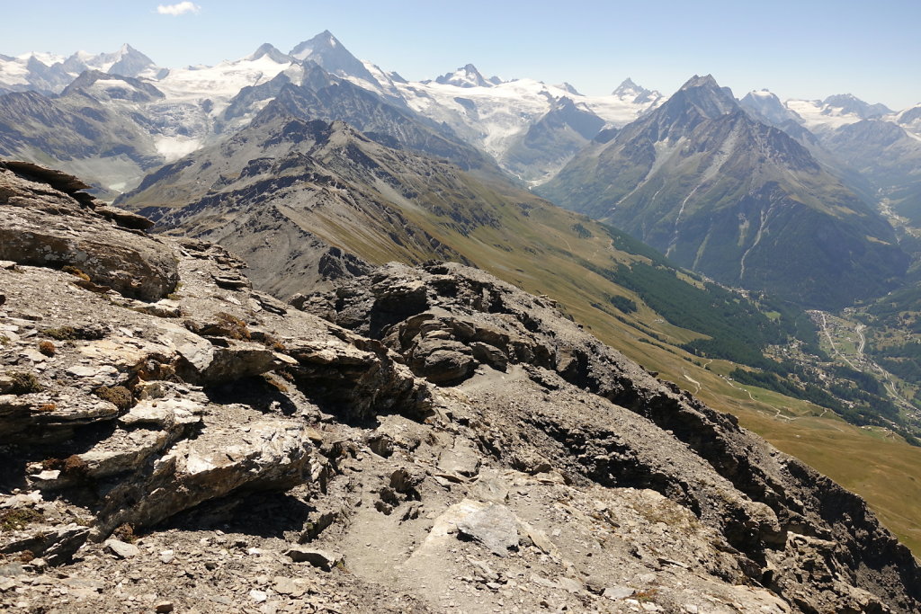 Moiry, Lac des Autannes, Col de Torrent, Sasseneire (13.08.2022)