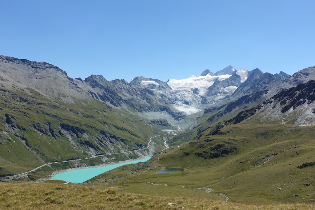 Moiry, Lac des Autannes, Col de Torrent, Sasseneire (13.08.2022)