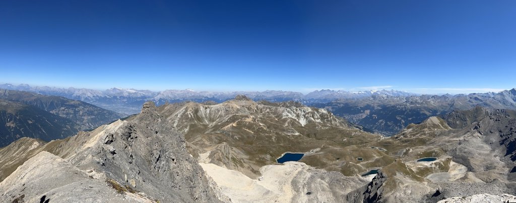 Moiry, Lac des Autannes, Col de Torrent, Sasseneire (13.08.2022)