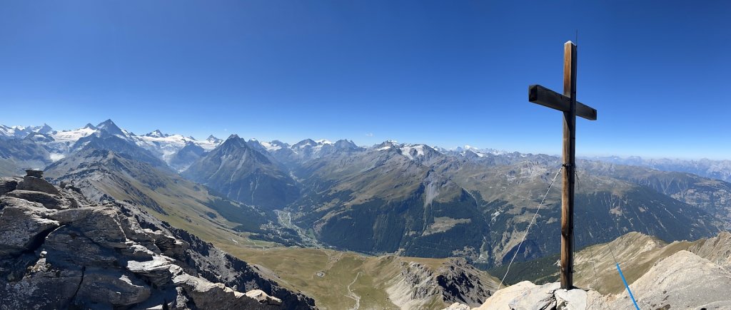 Moiry, Lac des Autannes, Col de Torrent, Sasseneire (13.08.2022)