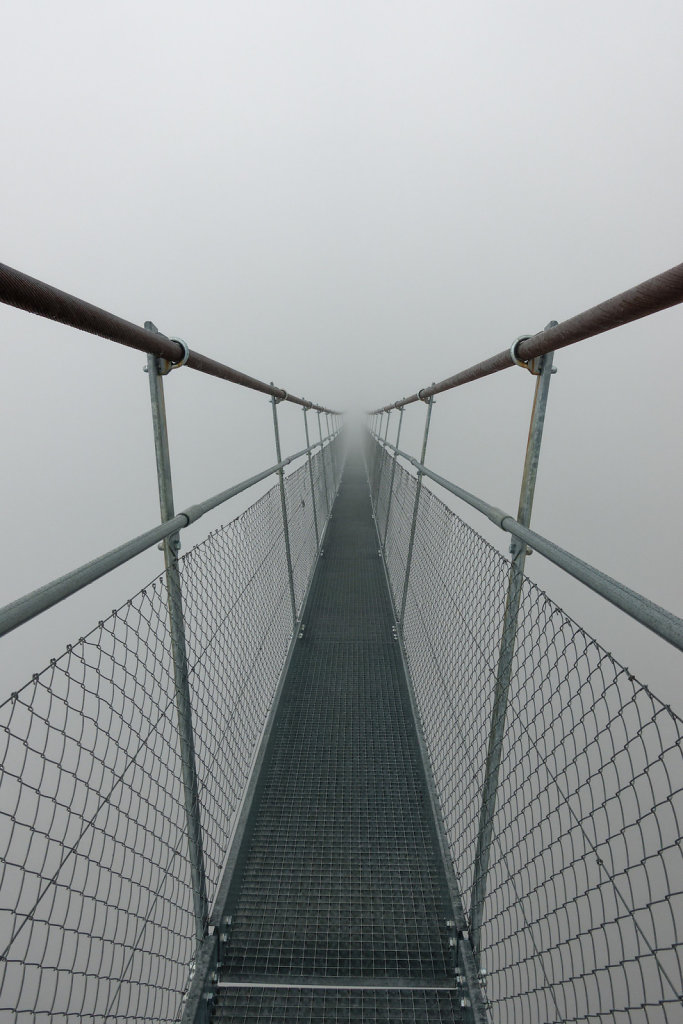 Hängebrücke, Europahütte (13.07.2023)