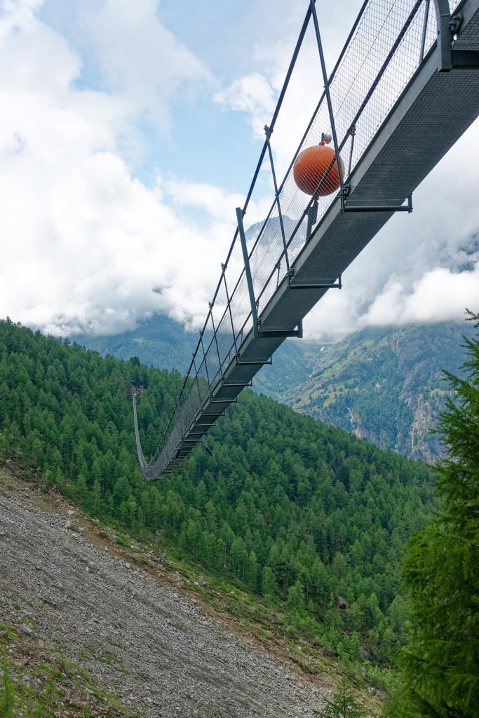 Hängebrücke, Europahütte (13.07.2023)