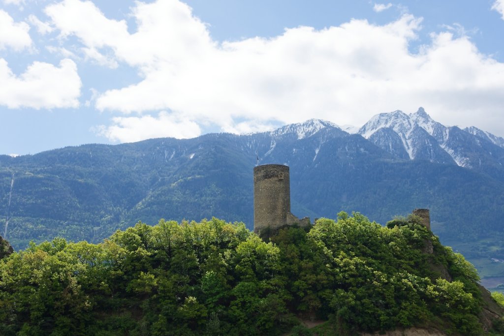 Saillon, Passerelle à Farinet (25.04.2024)