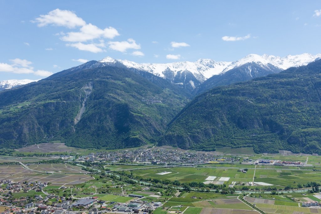 Saillon, Passerelle à Farinet (25.04.2024)