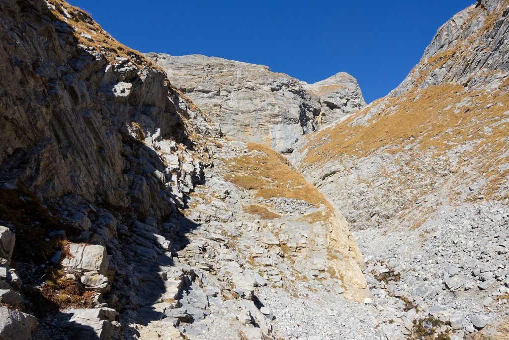 Rote Totz Lücke, Gemmipass (31.10.2024)