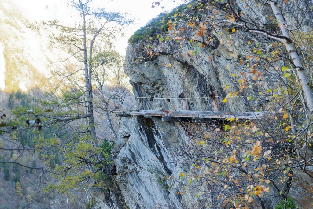 Baltschiedertal, Erl, Honalpa (07.11.2024)